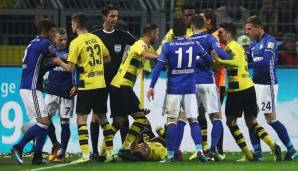 Im Hinrunden-Derby verspielte der BVB gegen den FC Schalke 04 eine 4:0-Führung.
