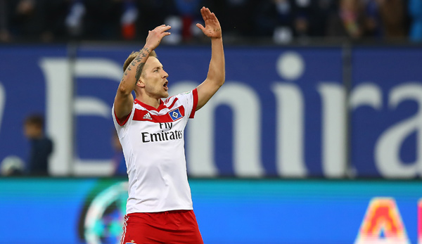 Lewis Holtby bejubelt seinen Treffer zum 2:1 gegen Schalke 04