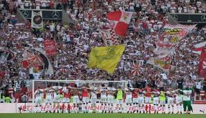 4.: VfB Stuttgart. Zuschauerschnitt: 55.861 - ausverkaufte Spiele: 6.