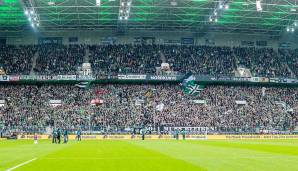 Platz 9: Borussia Mönchengladbach – 190 Euro (365 Euro für günstigsten Sitzplatz).
