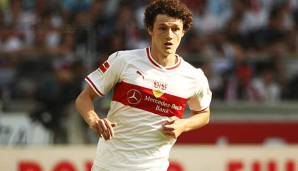 Benjamin Pavard ist beim VfB Stuttgart in der Innenverteidigung gesetzt.