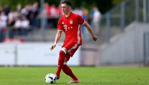 Jonathan Meier könnte gegen Hertha BSC sein Bundesliga-Debüt für den FC Bayern München geben.