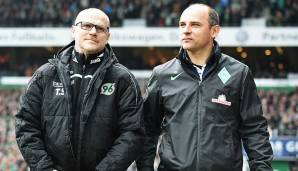 Rang 16: SV Werder Bremen mit 8 Trainern - Längste Amtszeit: Thomas Schaaf (14 Jahre 5 Tage).