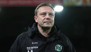 Andre Breitenreiter steht kurz vor seiner Entlassung als Trainer bei Hannover 96.