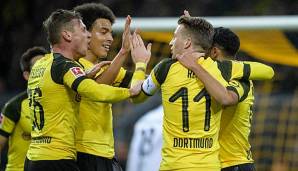 Borussia Dortmund grüßt aktuell als Tabellenführer.