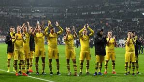 Sieger des Spieltags, ohne gewonnen zu haben: Die Mannschaft von Borussia Dortmund baute den Vorsprung an der Spitze trotz eines Unentschiedens aus.