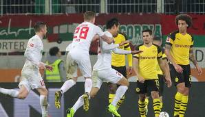 Borussia Dortmund kassierte beim FC Augsburg die zweite Saisonniederlage.