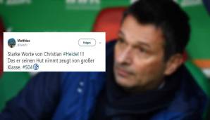Wie auch immer der Rücktritt Heidels am Samstag ablief und was nun folgt: die Konsequenz und die Worte, die der ab spätestens Sommer 2019 ehemalige Schalke-Manager wählte, wurden durchaus respektiert.