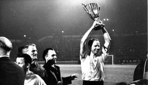 Am 5. Mai 1966 holte gewann er in Glasgow den Europapokal der Pokalsieger. Es war der erste internationale Titel einer deutschen Mannschaft. (Im Bild: Wolfgang Paul).