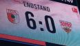 Der VfB Stuttgart hat am Samstag mit 0:6 beim FC Augsburg verloren.
