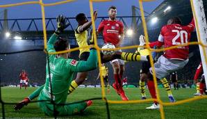 Der BVB bewegte sich gegen Mainz 05 am Limit und wurde von Torhüter Roman Bürki vor dem Sturz in den Abgrund bewahrt.