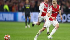 DONNY VAN DE BEEK: Ajax-Star Donny van de Beek wird wohl nicht zu Borussia Dortmund wechseln. Wie der "kicker" berichtet, ist der Niederländer sowohl zu teuer als auch nicht wirklich der gewünschte Spielertyp.
