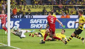 Saison 2017/18 – DFL-Supercup: Den Supercup gewann der FC Bayern dann wieder. Lewandowski traf zum zwischenzeitlichen 1:1 und verwandelte beim Elfmeterschießen sicher.