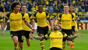 Platz 1: Borussia Dortmund (40,9 Millionen Euro)