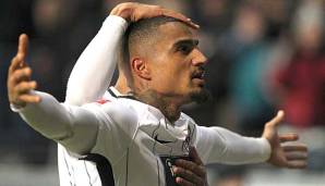 Kehrt wohl nicht von US Sassuolo zu EIntracht Frankfurt zurück, sondern wechselt innerhalb der Serie A: Kevin-Prince Boateng.