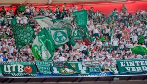 Platz 3: SV Werder Bremen mit 44.647 Zuschauern