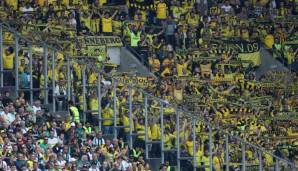 Platz 2: Borussia Dortmund mit 45.589 Zuschauern