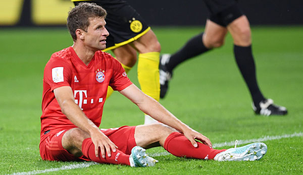Thomas Müller und der FC Bayern verloren in Dortmund mit 0:2.