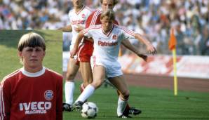 HANS DORFNER (1983-1991 - Ausleihe von 1984-1986): Der Mittelfeldspieler kam aus Bayerns U19 zu den Profis, blieb in der Saison 83/84 aber ohne einen einzigen Pflichtspieleinsatz. Also wurde er für zwei Jahre an den Club in der 2. Liga ausgeliehen.