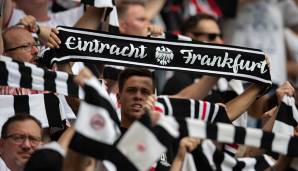 Platz 1: Eintracht Frankfurt - 74,77 Prozent
