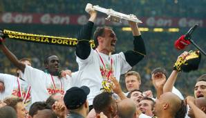 Jürgen Kohler (22 Einsätze): Spielte im Mai 2002 sein letztes Spiel im UEFA-Cup-Finale, wo er nach 31 Minuten Rot sah. Danach ein Jahr U21-Trainer Deutschlands, danach noch Coach in Duisburg, Aalen, Bonn. Aktuell vereinslos.