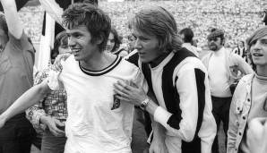 JUPP HEYNCKES in der Saison 1973/74 für Borussia Mönchengladbach: 7 TORE.