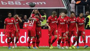 Bayer Leverkusen gastiert bei Eintracht Frankfurt.