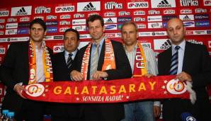 Michael Skibbe (3.v.l.) unterschrieb nach der EM 2008 bei Galatasaray Istanbul.