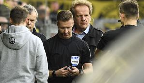 Tobias Welz verletzte sich beim Spiel in Dortmund.