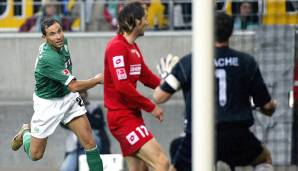 11. Platz: Martin Petrov (VfL Wolfsburg) - 4 Scorerpunkte. 4 Tore beim 4:3 gegen den FSV Mainz 05 am 30.10.2004.