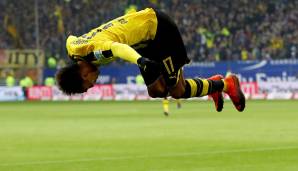 3. Platz: Pierre-Emerick Aubameyang (Borussia Dortmund) - 5 Scorerpunkte. 4 Tore und 1 Assist beim 5:2 gegen den HSV am 5.11.2016.