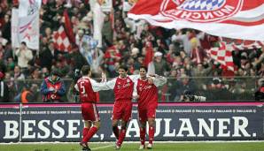 11. Platz: Roy Makaay (FC Bayern) - 4 Scorerpunkte. 3 Tore und 1 Assist beim 5:0 gegen Borussia Dortmund am 19.02.2005.
