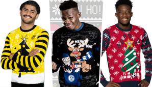 Der Trend der Ugly Christmas Sweaters lässt nicht nach - und auch die Bundesliga nicht kalt. Einige des Erstligisten bieten bereits jetzt schon wieder besonders (un)schöne Pullis in ihren Fanshops an.