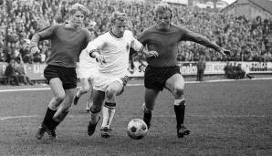 Platz 13: Berti Vogts (Borussia Mönchengladbach). 100. Spiel am 11. Mai 1968 mit 21 Jahren, 4 Monaten und 11 Tagen.