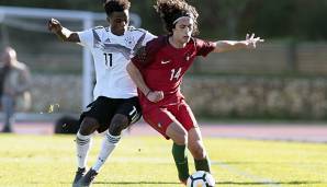Tomas Esteves nahm mit der U17 Portugals im vergangenen Jahr am Algarve-Cup teil.