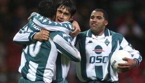 Platz 3: Werder Bremen, 11 Spiele (1991 bis 2001)