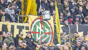 Fans von Borussia Dortmund lederten im Spiel gegen Freiburg gegen den DFB und Dietmar Hopp.