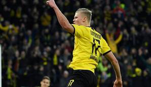 Haaland traf bereits siebenmal für den BVB.