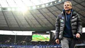 Hertha BSC wurde vom Rücktritt von Jürgen Klinsmann überrumpelt. Der Hauptstadtklub muss sich nun, 76 Tage nach dem Aus von Ante Covic, erneut nach einem Nachfolger umsehen. Wir zeigen, wer für den Posten in Frage kommt.