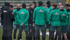 Die Mitarbeiter des Werder Bremen werden voraussichtlich bis Ende Juni in Kurzarbeit bleiben.