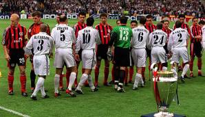 Bayer Leverkusen und Real Madrid standen sich 2002 im Champions-League-Finale gegenüber.