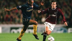 Erst Gegner, später Teamkollegen beim FC Arsenal: Thierry Henry und Tomas Rosicky.