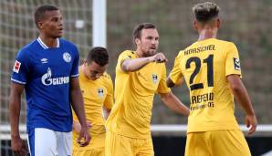 Weltmeister Kevin Großkreutz (M.) traf im Testspiel gegen Schalke 04.