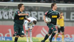 Platz 12 – Datum: 16.01.2010 | Team: Borussia Mönchengladbach | Tor-Duo: Fabian Bäcker (19 Jahre, 233 Tage) & Patrick Herrmann (18 Jahre, 338 Tage) gegen Bochum | kombiniertes Alter: 38 Jahre, 206 Tage