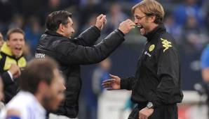 Es war das erste Derby für Jürgen Klopp bei Borussia Dortmund und ein Spiel zwischen einem sich in der Renaissance befindenden BVB und dem Tabellenführer Schalke 04.