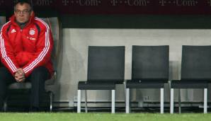 Felix Magath war von Sommer 2004 bis Januar 2007 Trainer des FC Bayern München. Dort gewann er zweimal das nationale Double.