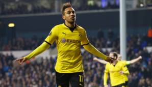 Platz 3 | Pierre-Emerick Aubameyang | Gewinn: 50,75 Millionen Euro für Borussia Dortmund | Gekauft von AS Saint-Etienne (13 Millionen Euro) | Verkauft an FC Arsenal (63,75 Millionen Euro)