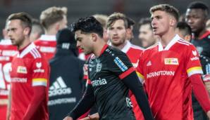 Nadiem Amiri war nach dem Spiel gegen Union Berlin nicht zu beruhigen.