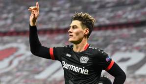 Platz 5: LUCAS ALARIO (8 Tore, 1 Assist) und PATRIK SCHICK (5 Tore, 1 Assist) von Bayer Leverkusen - 13 Tore, 2 Assists