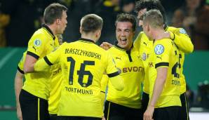 Platz 5: Borussia Dortmund - 8 Siege (von 17.12.2011 bis 10.03.2012)